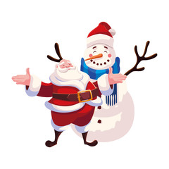 card of christmas in white background