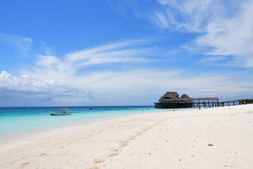 Zanzibar, Tanzania, Africa. Kendwa beach