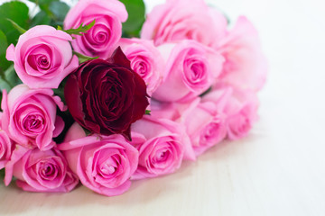 バラの花束