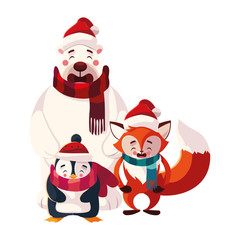 card of christmas in white background