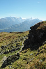Blick auf das Kitzsteinhorn