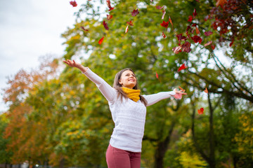 Pictures of Autumn in the Park.