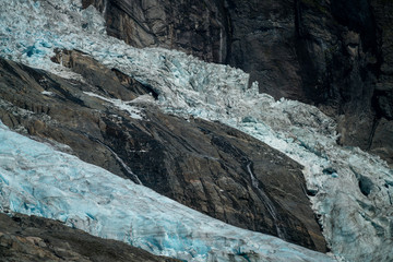 Gletscher Nahaufnahme in Norwegen Eis 