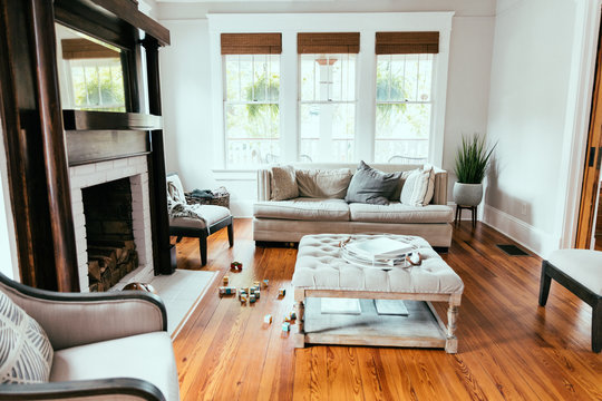 View of living room at home