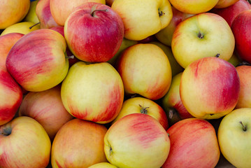 fresh natural organic apples