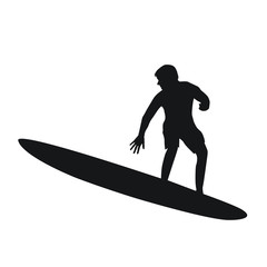 Surfing Silhouette