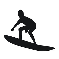 Surfing Silhouette