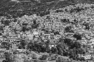 Port-au-Prince Haiti Favela