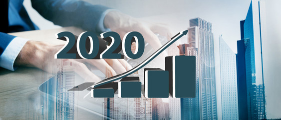 business concept plan new construction of tall buildings in 2020