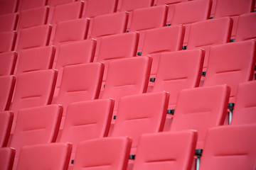 Naklejka premium Sitzplätze im Stadion