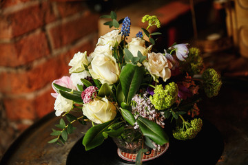 stunning beautiful flowers for a top event, flowers decorating your holiday and Christmas