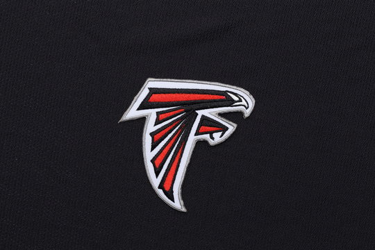 BANGKOK, THAILAND -FEBRUARY 2: The Logo Of  NFL Atlanta Falcons On The Textile On  February 2