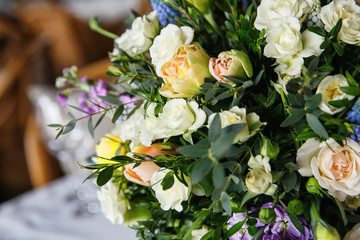 stunning beautiful flowers for a top event, flowers decorating your holiday and Christmas