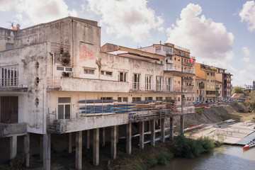 Fototapeta premium Rowing club in Pisa