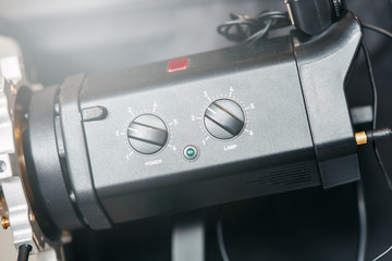  Flash in macro photography, management. Setting Studio photo light.