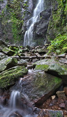 Burgbachwasserfall im Schwarzwald