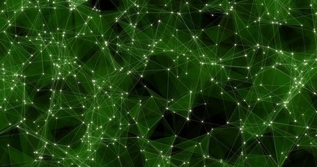 Background Abstract Dynamic Plexus Futuristic Technology. 3d render