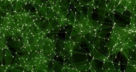 Background Abstract Dynamic Plexus Futuristic Technology. 3d render