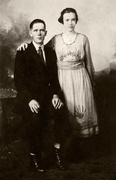 Young Couple at the turn of the century