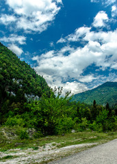 road in the mountains