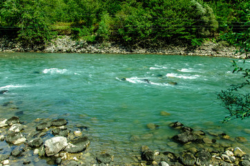 mountain river