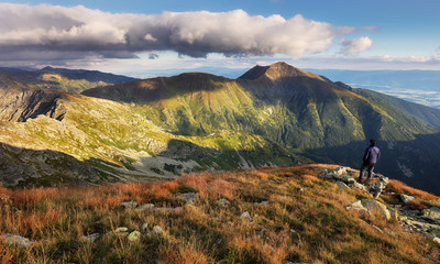 Slovakia mountain in West Tatras - Rohace