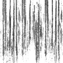 Uneven black and white texture vector. Distressed overlay texture. Grunge background. Abstract textured effect. Vector Illustration. Black isolated on white background. EPS10.