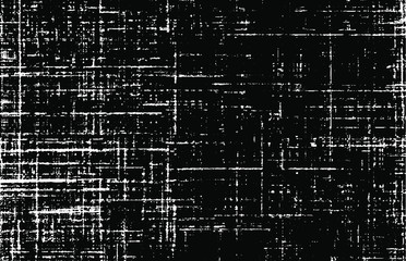 Scratched Grunge Urban Background Texture Vector. Dust Overlay Distress Grainy Grungy Effect. Distressed Backdrop Vector Illustration. Isolated Black on White Background. EPS 10.