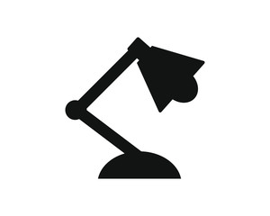 Simple icon vector, with flexo lamp shape