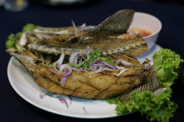 fish with vegetables
