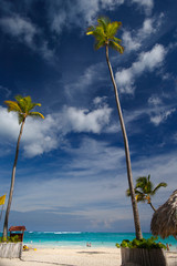 Dominican Republic. Bavaro beach resort of Punta Cana