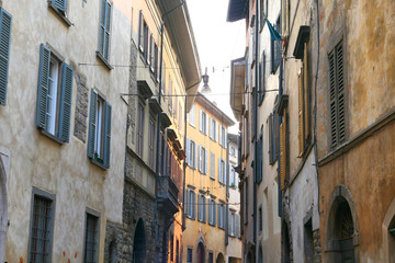 Fototapeta na wymiar Bergamo old town