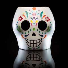 Day of the dead skull