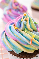 Unicorn cupcakes