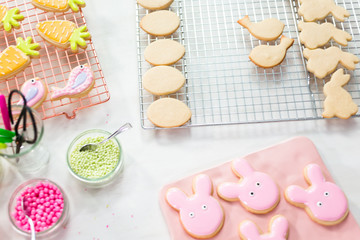 Easter sugar cookies