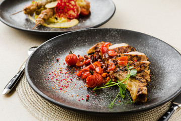 beautiful restaurant dish