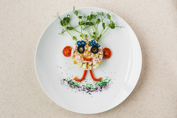 beautiful restaurant dish
