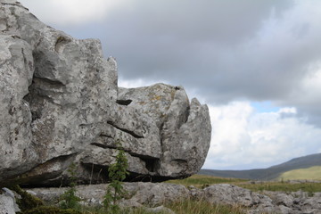 rocks and sky yorkshire dales