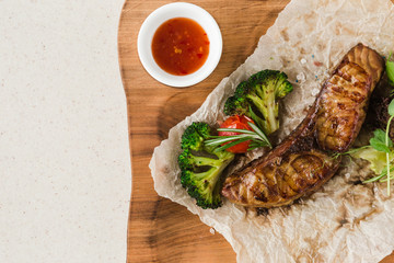 beautiful restaurant dish