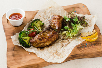 beautiful restaurant dish