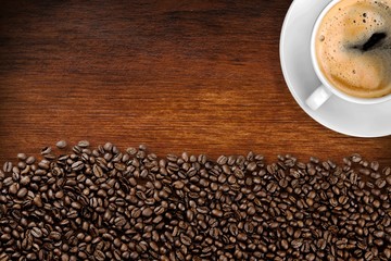 Naklejka premium Coffee.