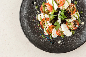 beautiful restaurant dish