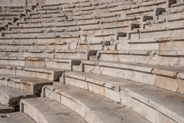 Ancient Theatre of Philippopolis (Roman Theatre) in Plovdiv, Bulgaria
