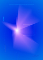 Vector abstract background, Composition colorful fluid abstraction, holographic and gradient color design in A4 size for backgrounds. Layout template for banner, poster, wallpaper, flyer, brochure