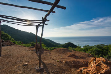 coastal rocky view