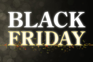 BLACK FRIDAY、キラキラ