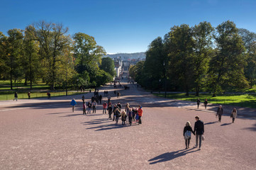 Naklejka premium royal palace park
