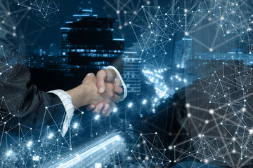 The concept of agreement and cooperation.