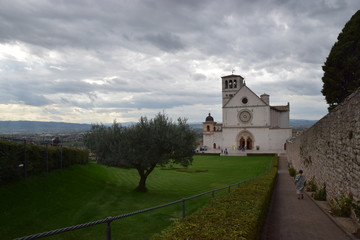 Obraz premium Assisi - Basilica di San Francesco