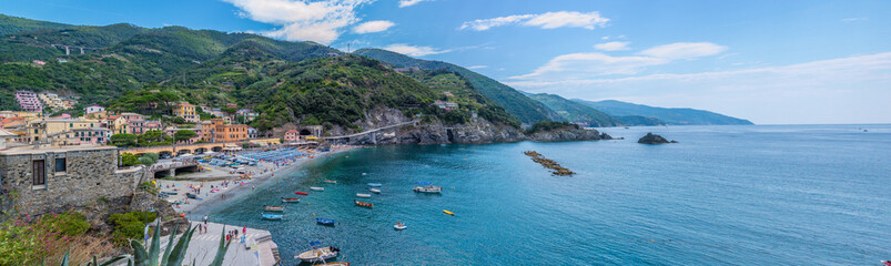 Fototapeta na wymiar view of Monterosso al Mare